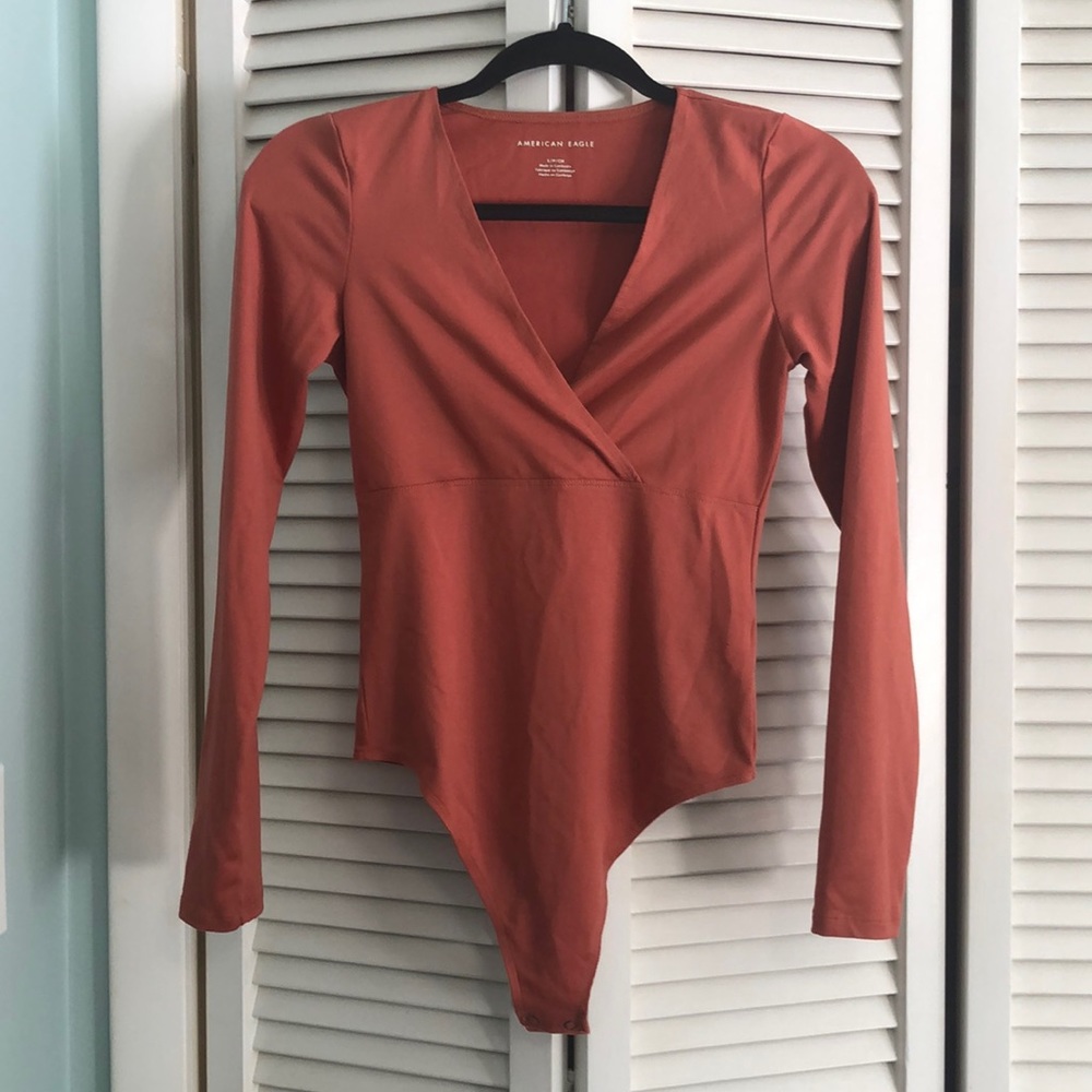 American Eagle long sleeve bodysuit
